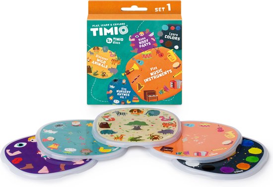 Timio Disc Pack voor Audio-en Muziekspeler - Set 1