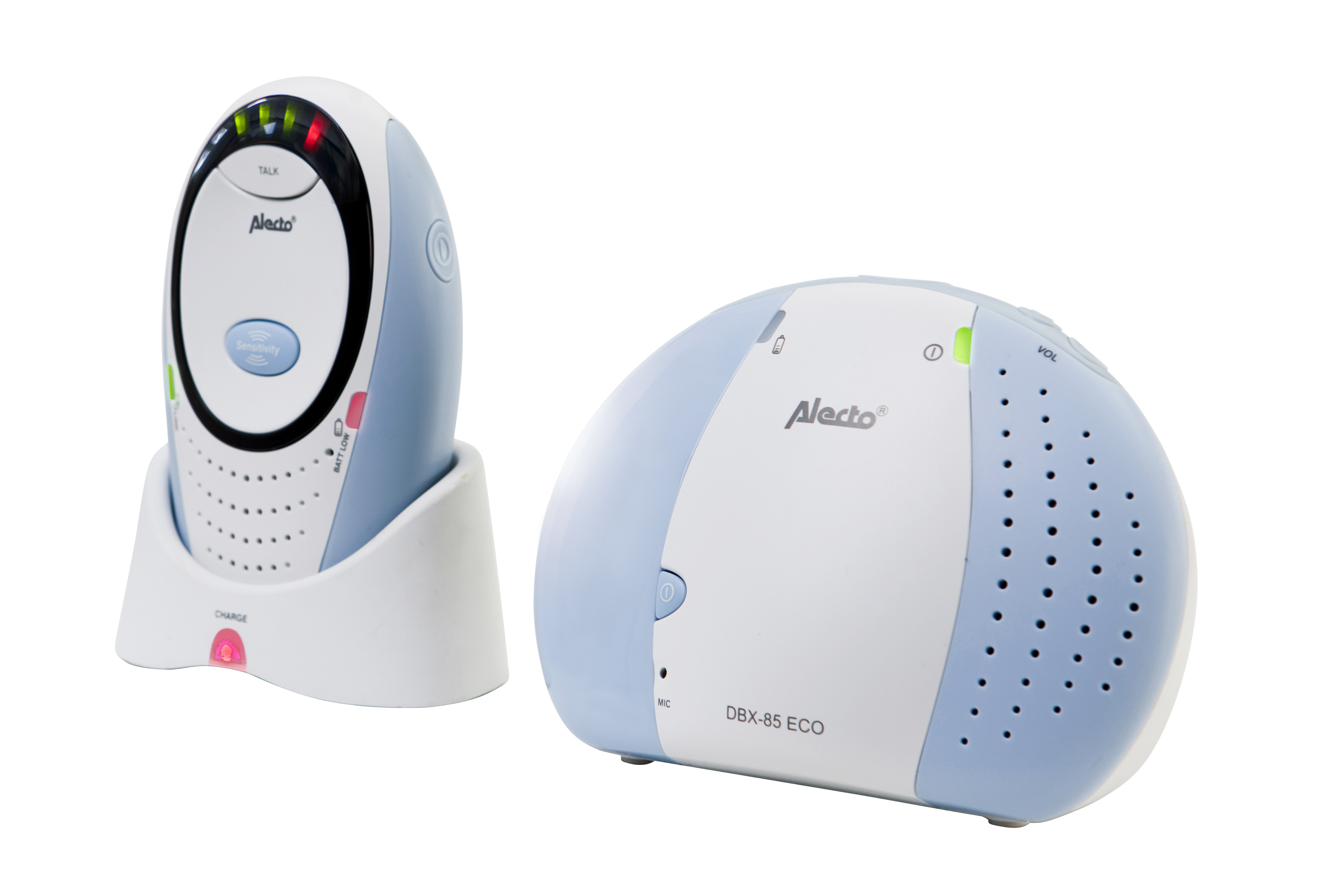 Alecto Babyfoon DBX-85 met Full Eco & Dect & 2-Way