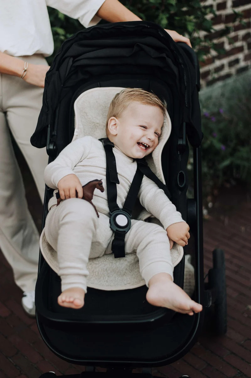 Kico Label Inlegkussen Buggy-Maxi-Cosi Merinowol Beige