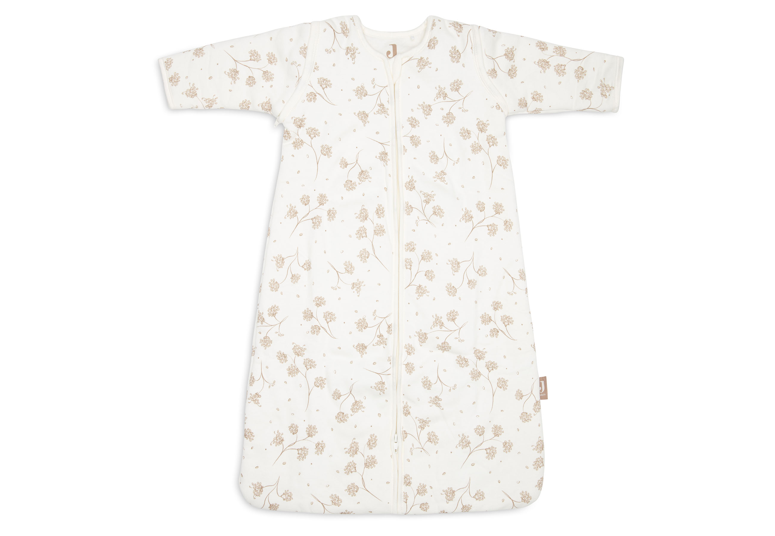 Jollein Slaapzak afritsbare Mouwen Leafy Dreams 90 cm