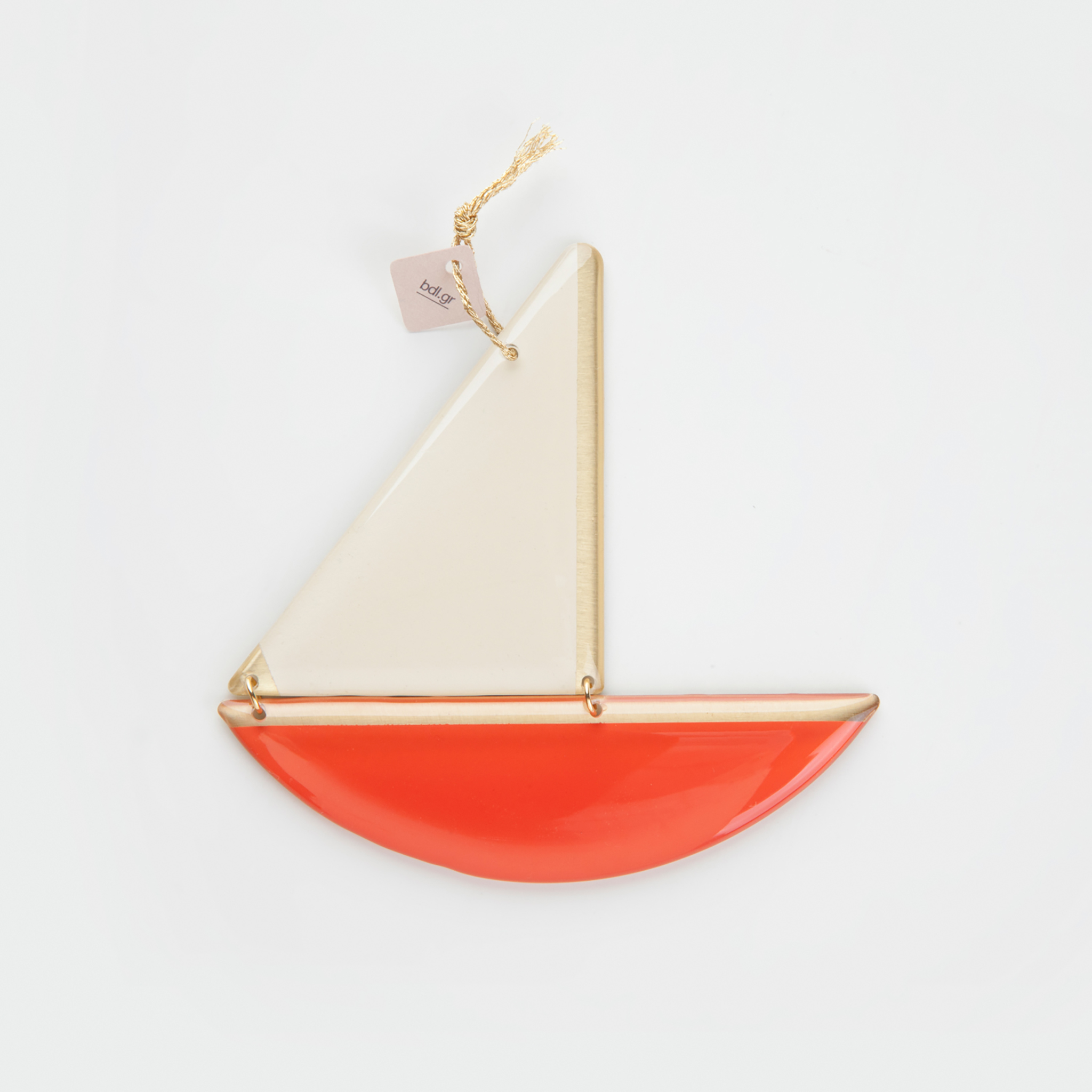 bootje XL / brons / rood