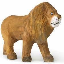 Ferm Living Animal Hand Carved Lion