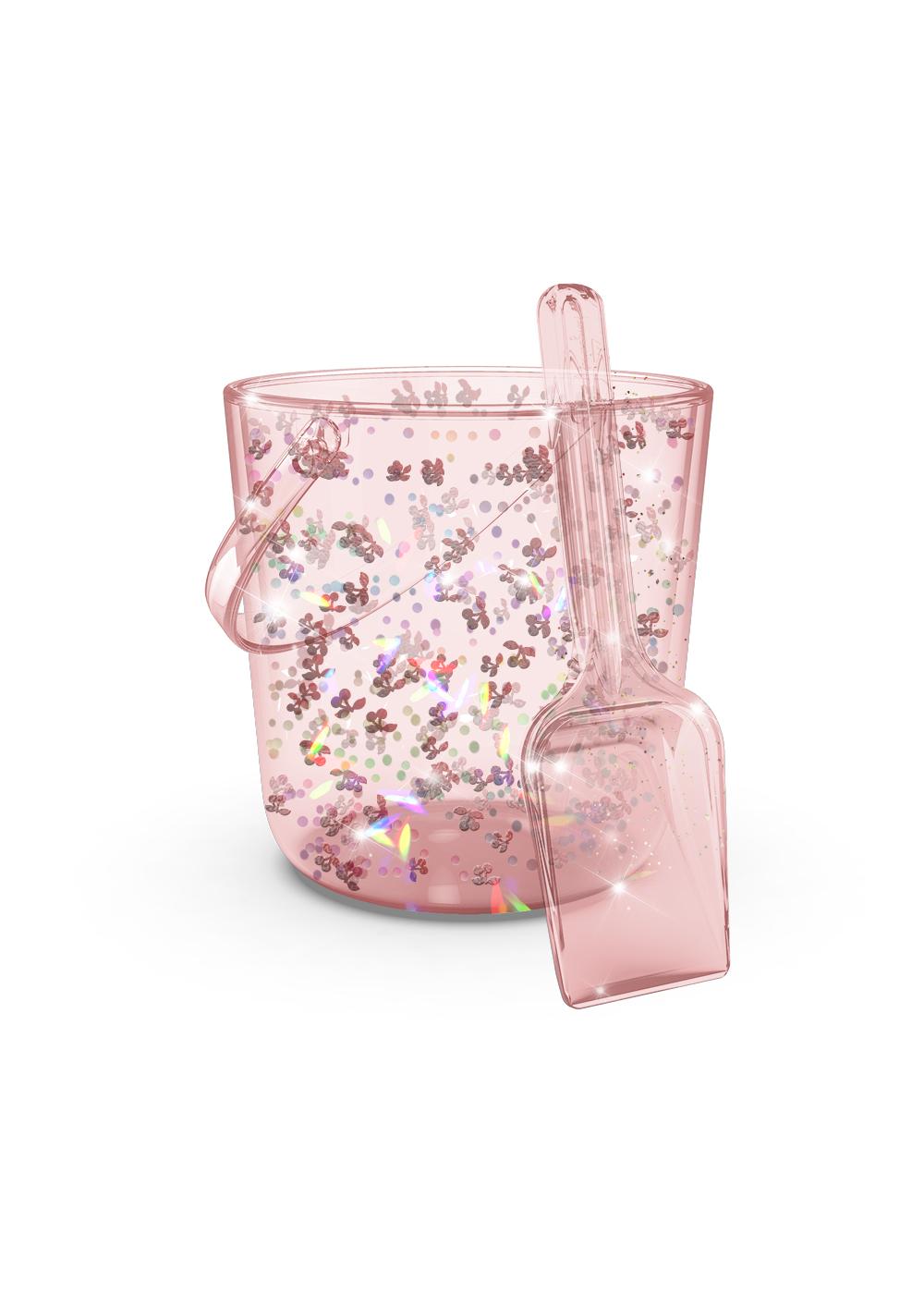 Konges Slojd Emmer en Schop Glitter Cherry