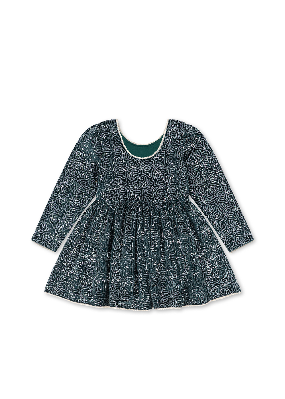 Konges Slojd Kids Kleed Viola Green - 4 jaar
