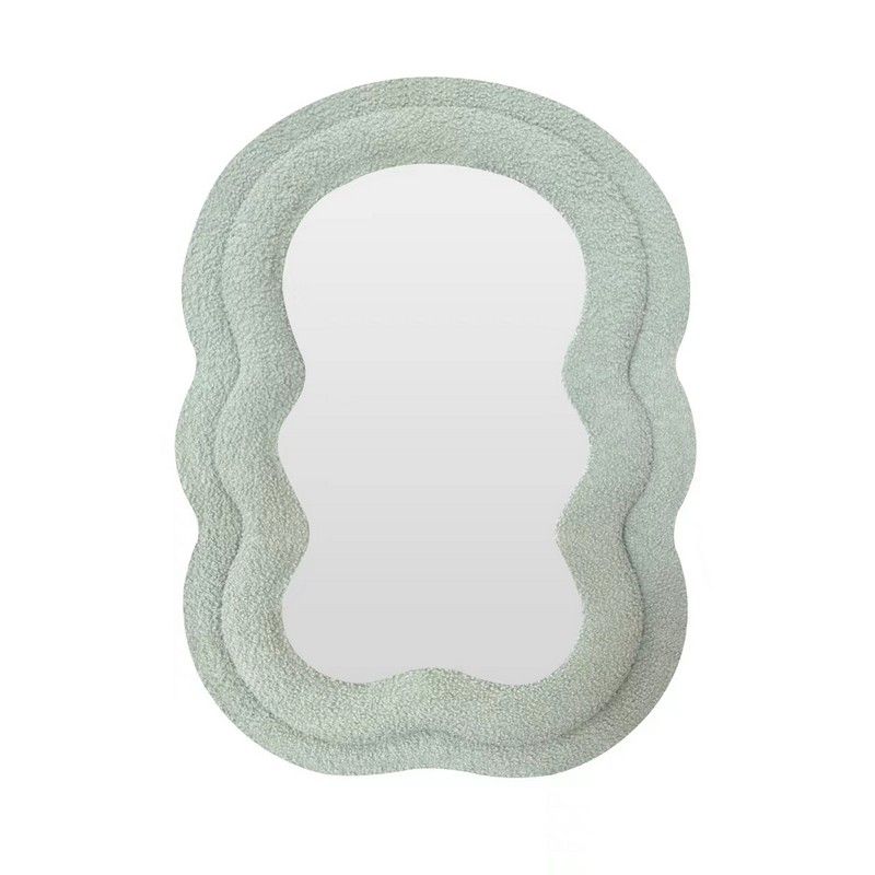 Flamingueo Spiegel Charlie Green 50x70 cm - Wavy Fleece