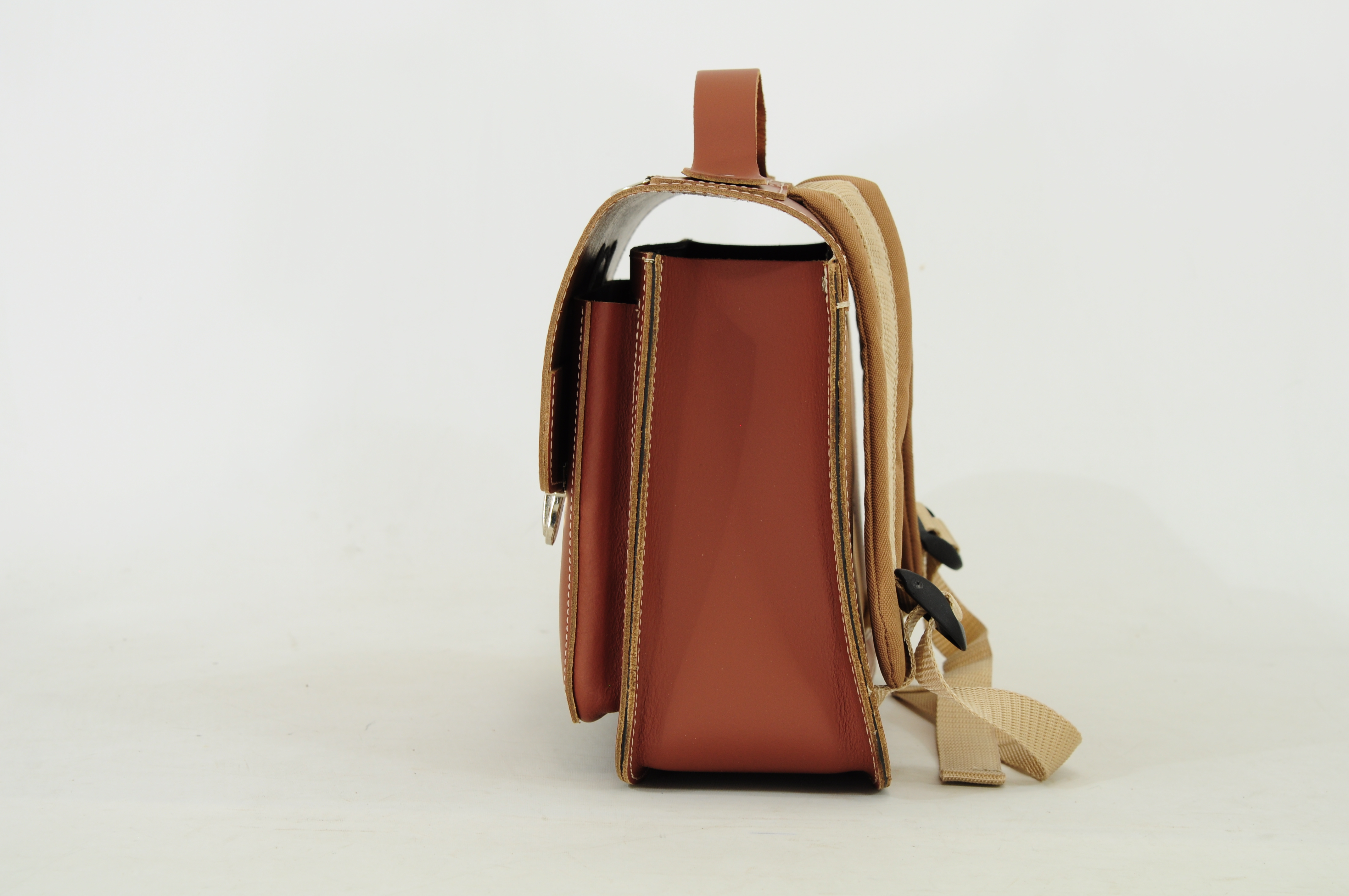 Own Stuff Boekentas Kleuter Fantasy Teddy Chestnut 31.5x12x24 cm