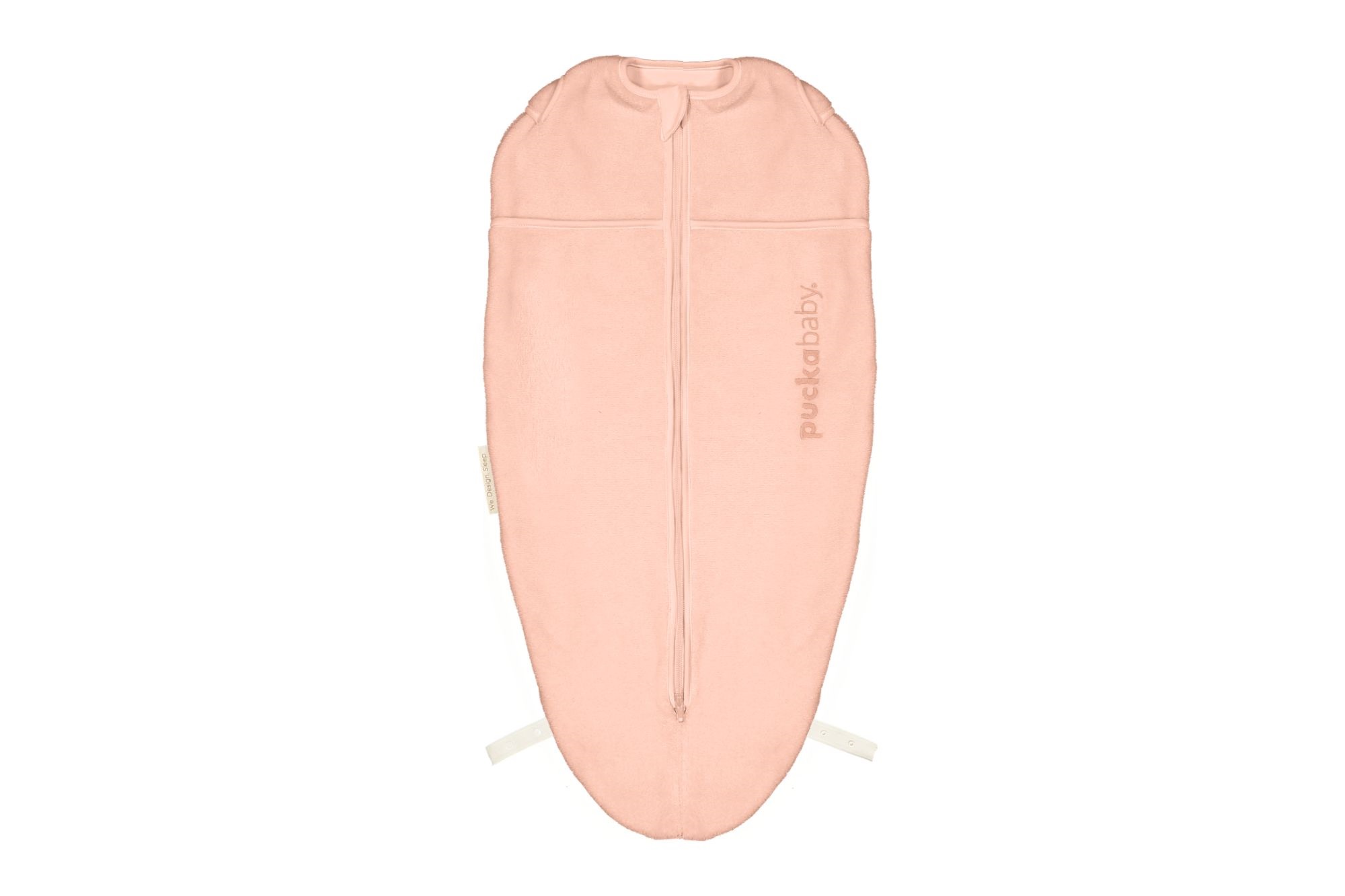 Puckababy Inbakerslaapzak Original Mini Teddy Peach 3-6 maand - Tog 2.0