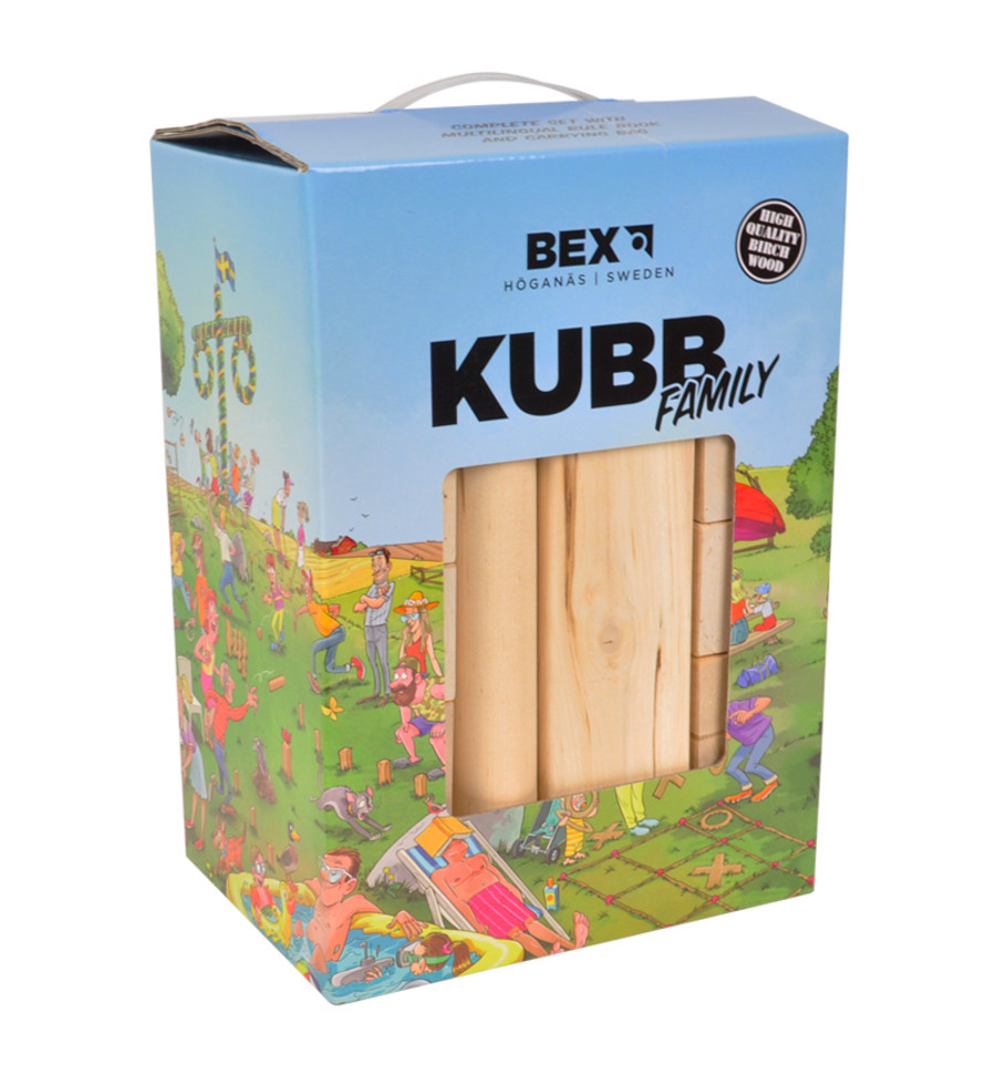 Bex Kubb Family Berkenhout met Koning