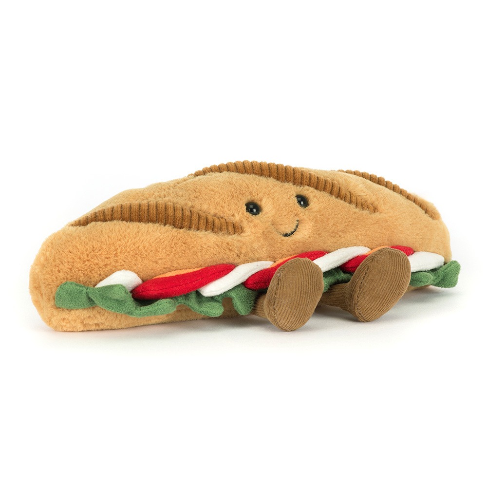 Jellycat Knuffel Amuseables Caprese Baguette 15x7x7 cm