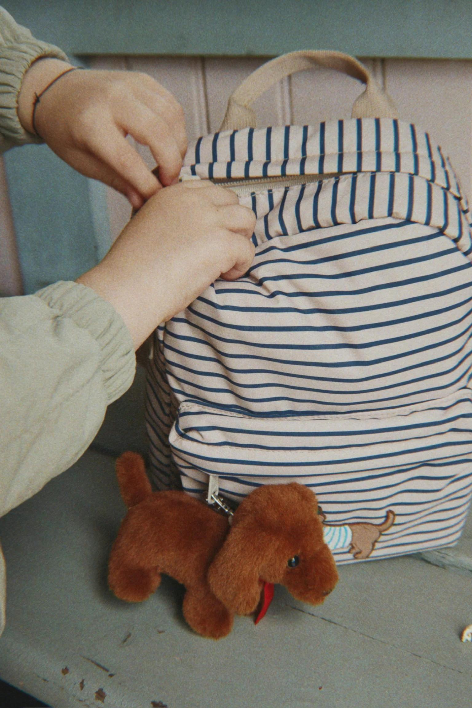 Konges Slojd Rugzak Nohr mini Stripe La Mer