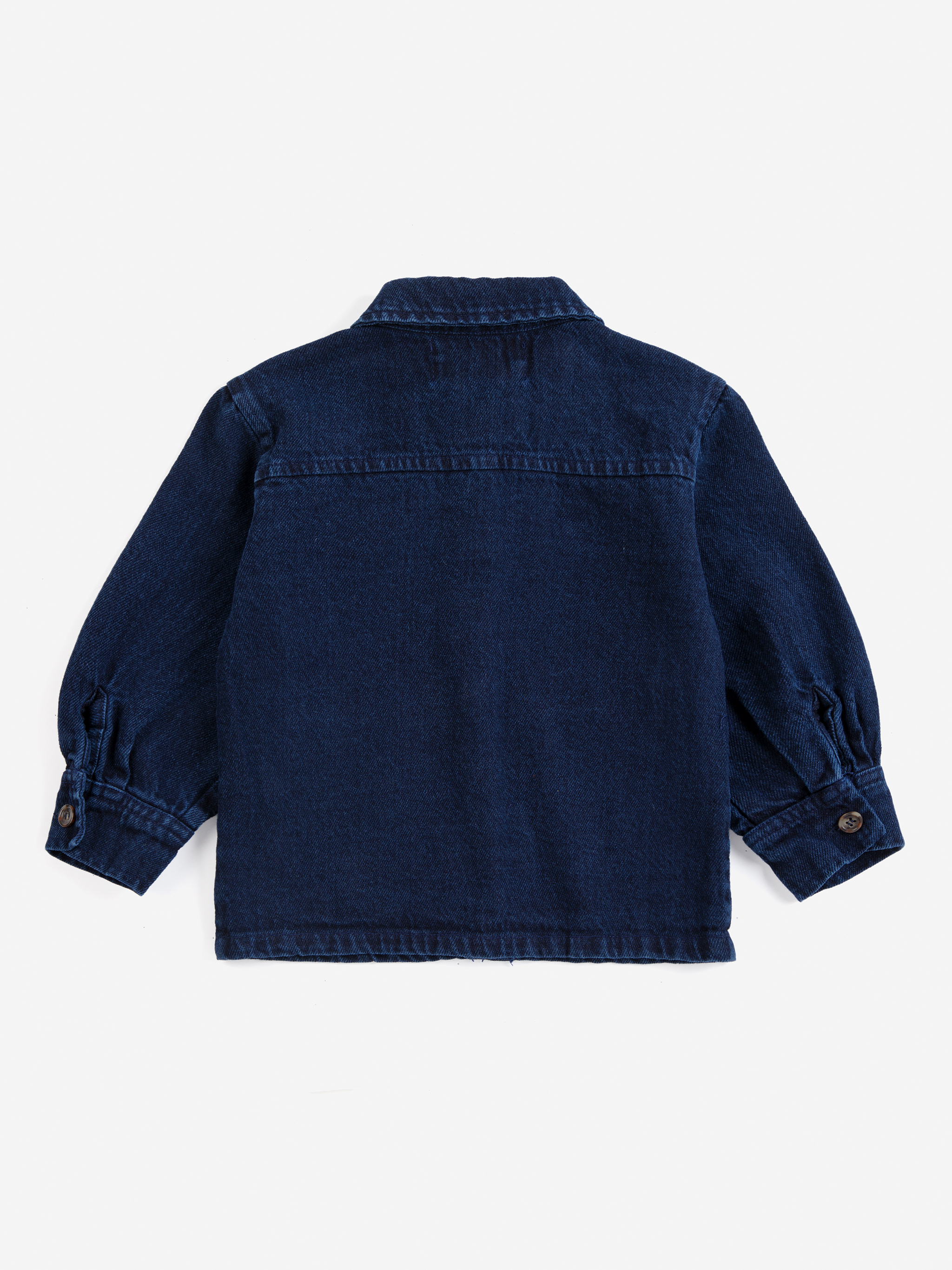 Bobo Choses Baby Overhemd Tag Denim