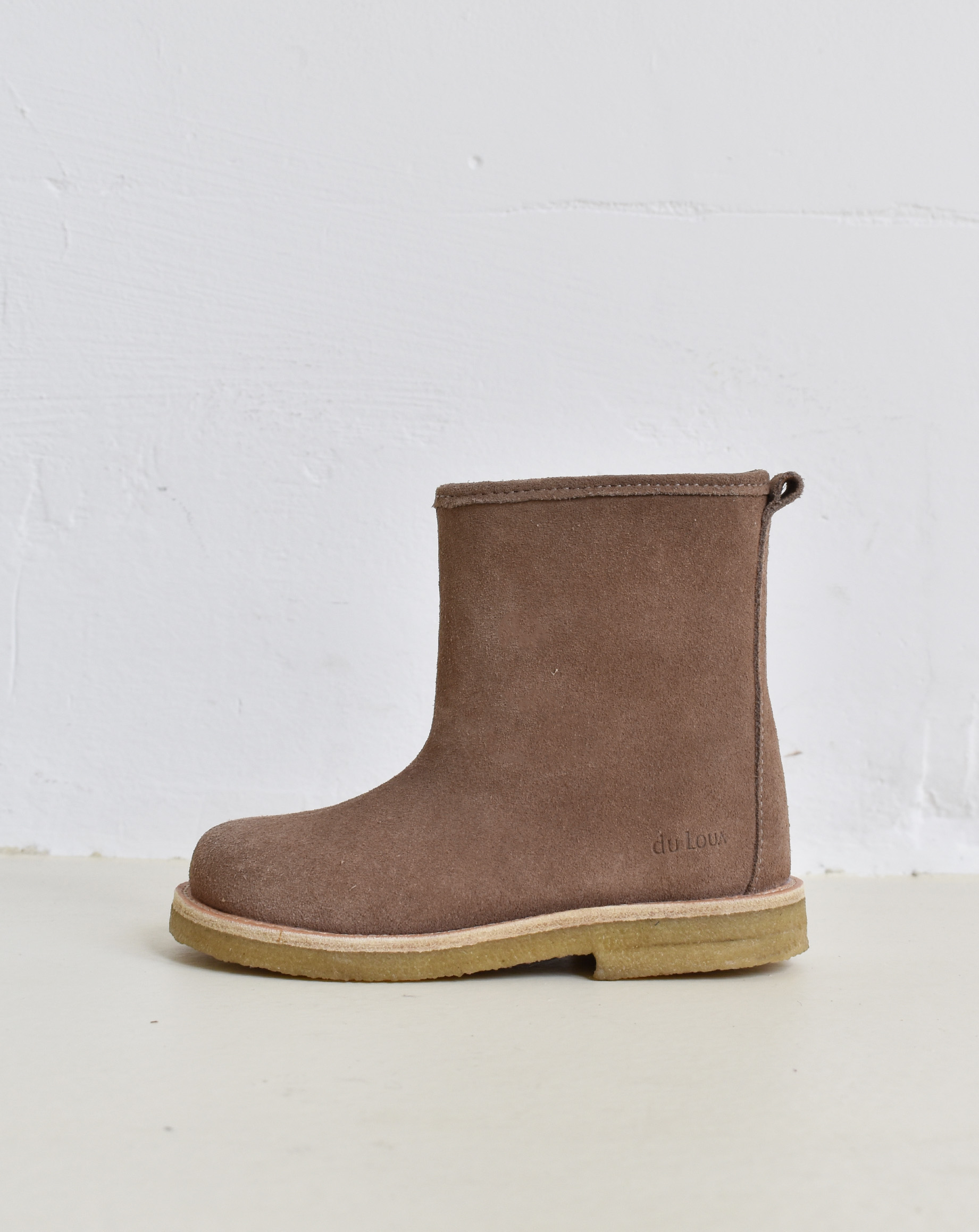 Du Loua Laarsjes Du Lenny Suede Taupe