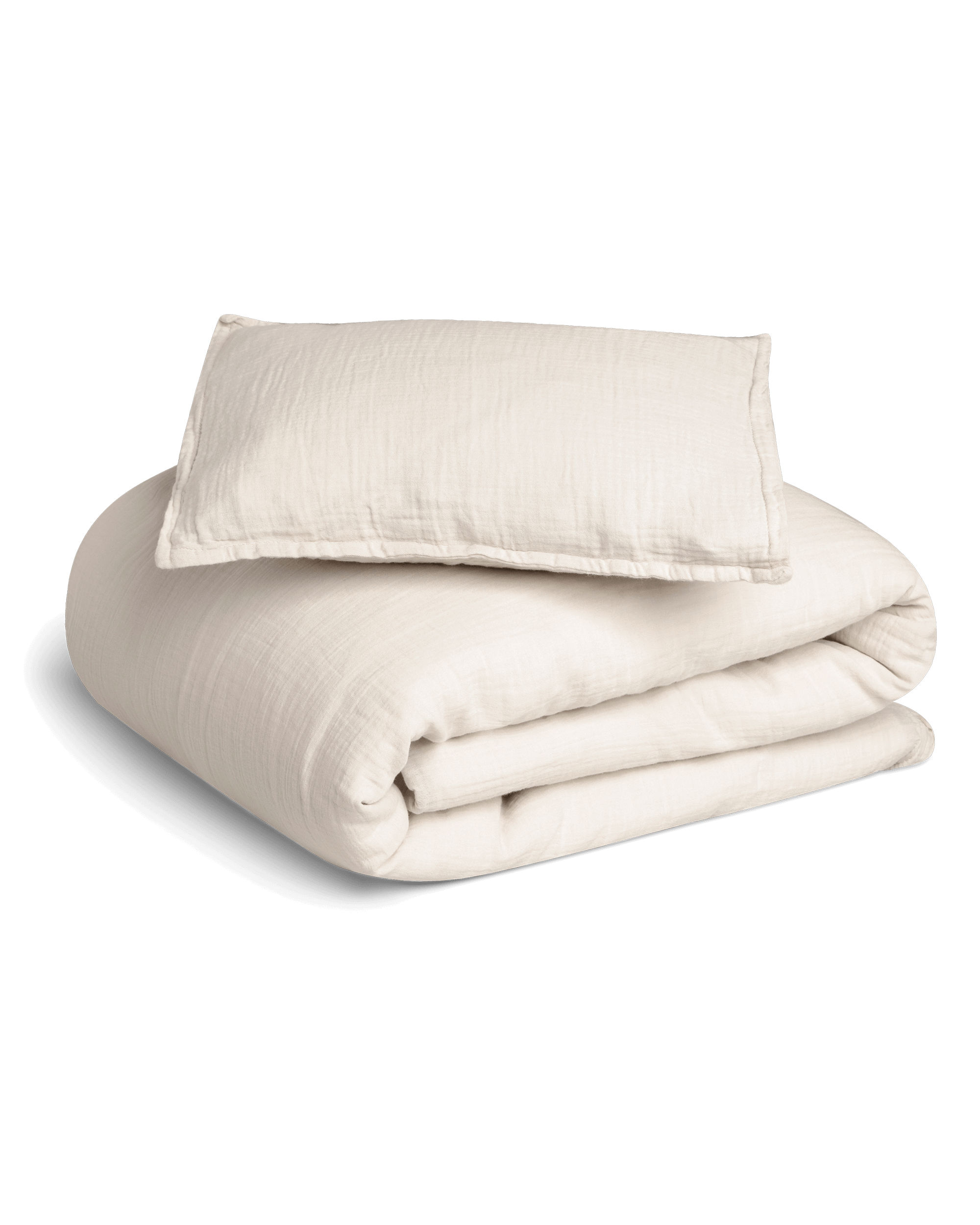 Garbo & Friends Dekbedovertrek Tetra Eggshell 100x130 cm