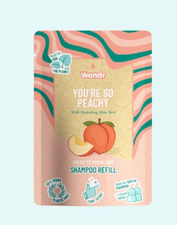 WONDR Refill Liquids Shampoo Peach