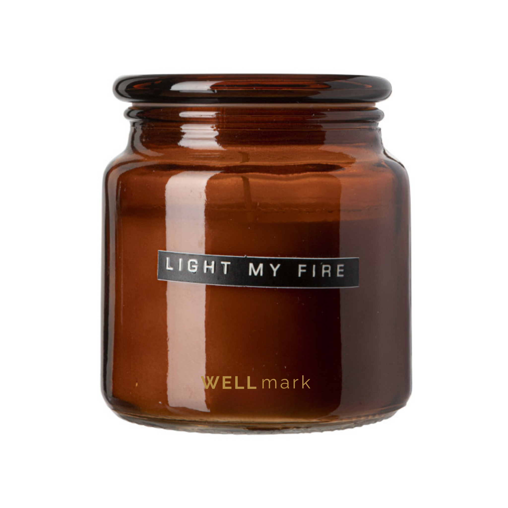 Wellmark Geurkaars Cedarwood Light My Fire - Amber