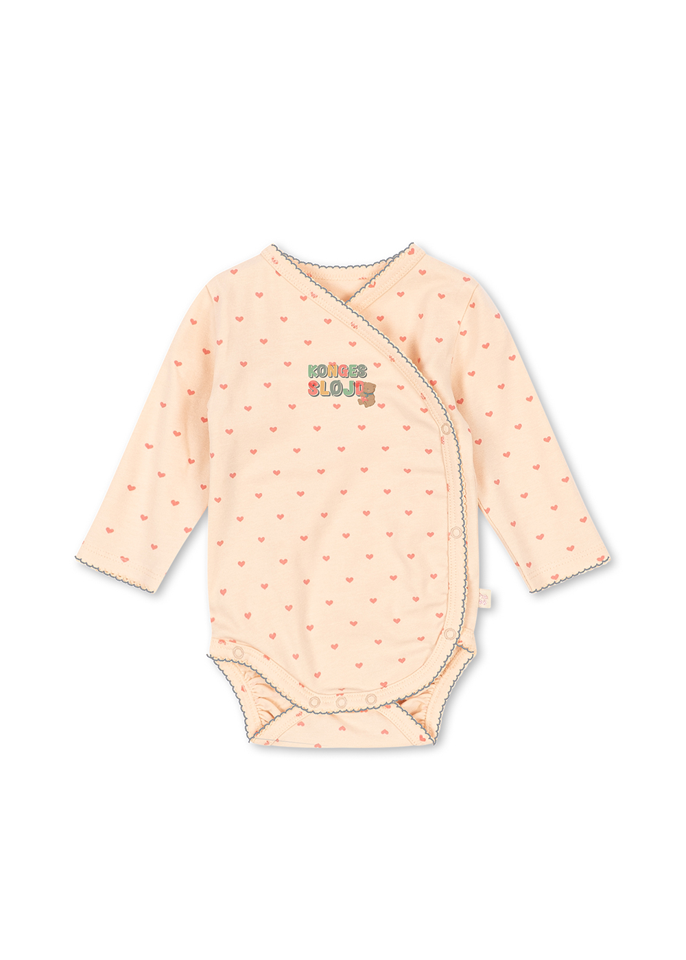 Konges Slojd Newborn Body Lm Basic Gots Teddy Coeur