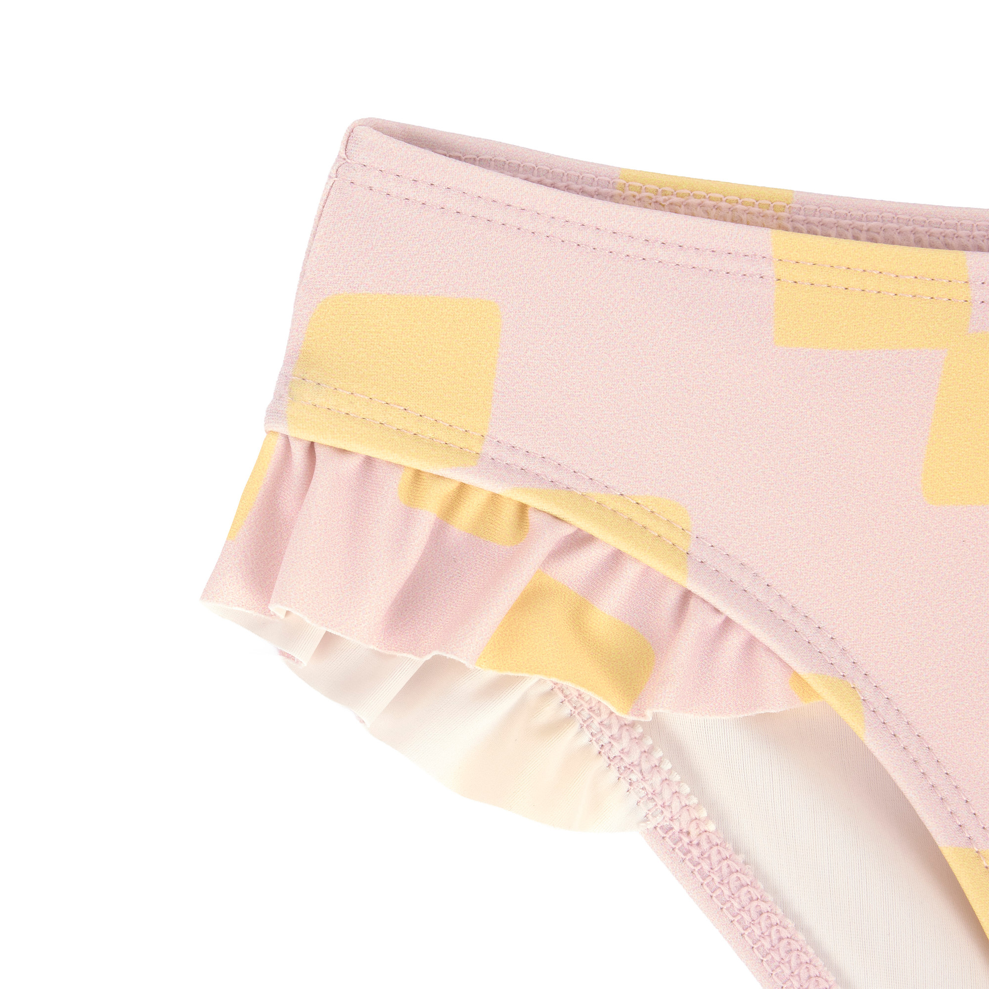 Lässig Zwemslip Checkerboard Pale Pink-Yellow - 6 jaar