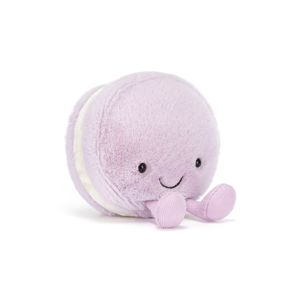 Jellycat Knuffel Amuseables May Macaron (Lavender) 14x18x4 cm
