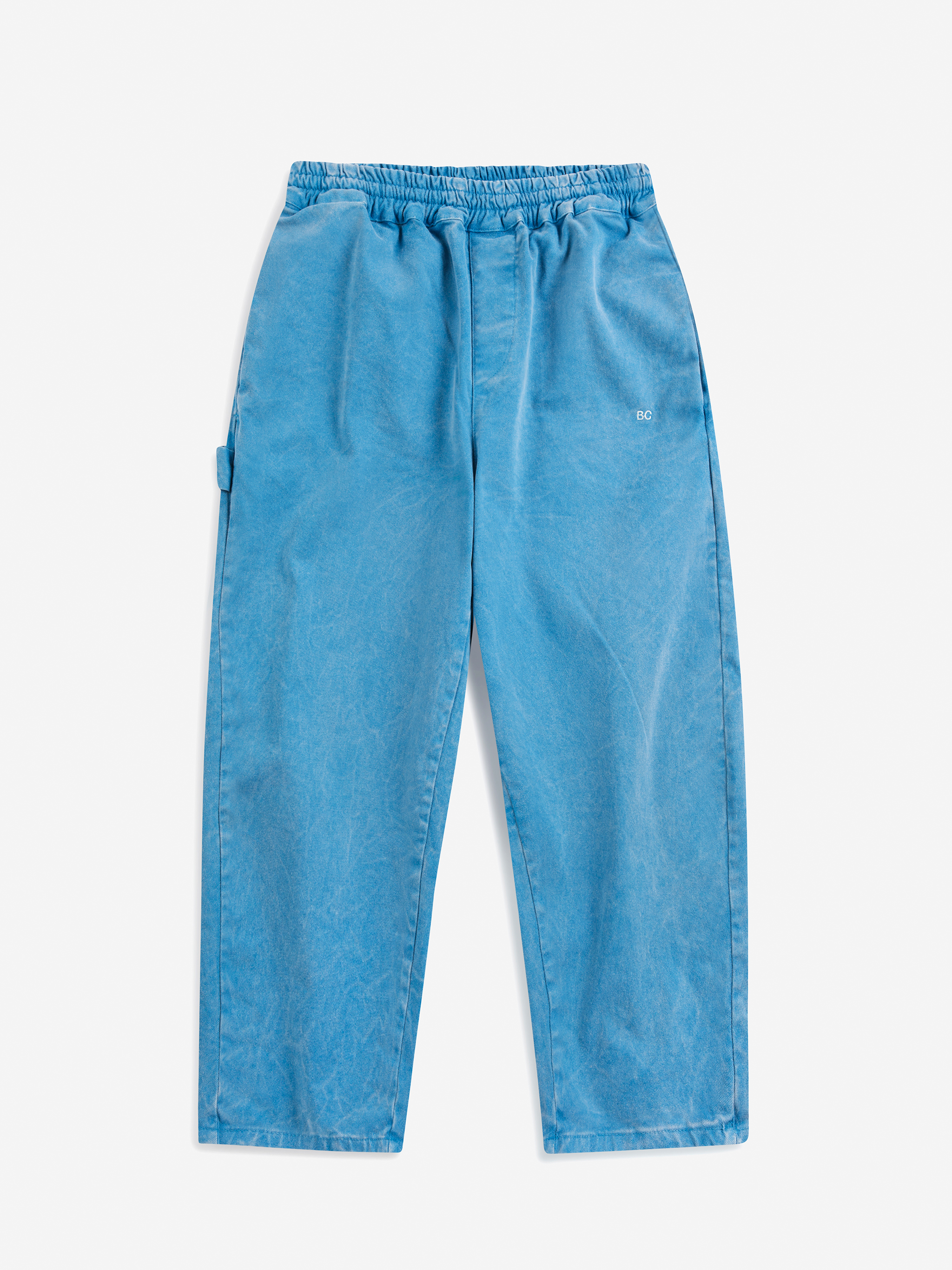 Bobo Choses Kids Broek Tag Woven Lichtblauw