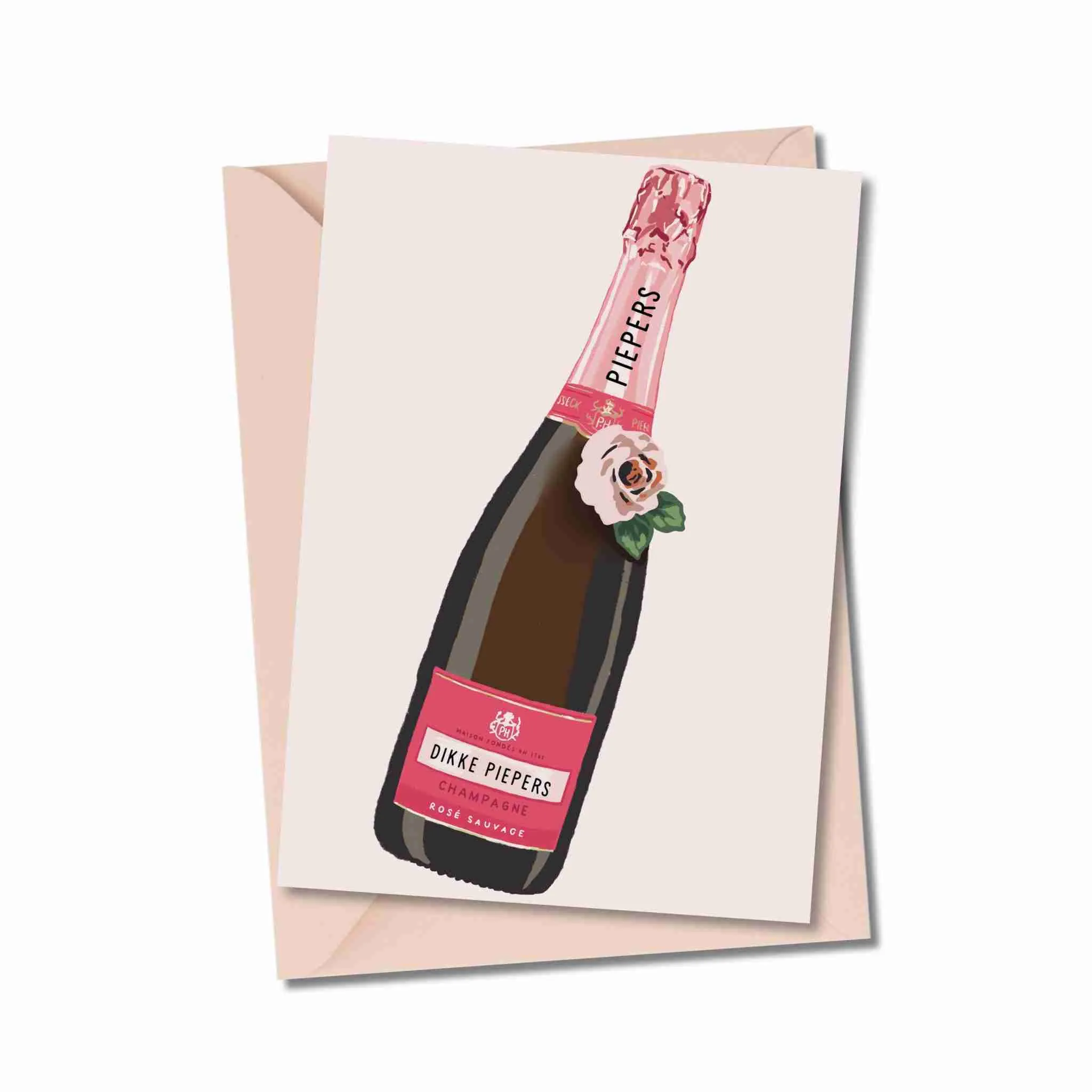 Moomade Wenskaart Dikke Piepers