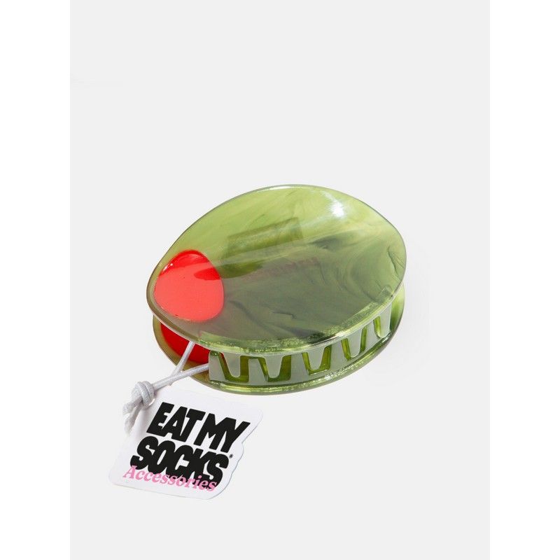 Eat My Socks Haarspeld Olijf