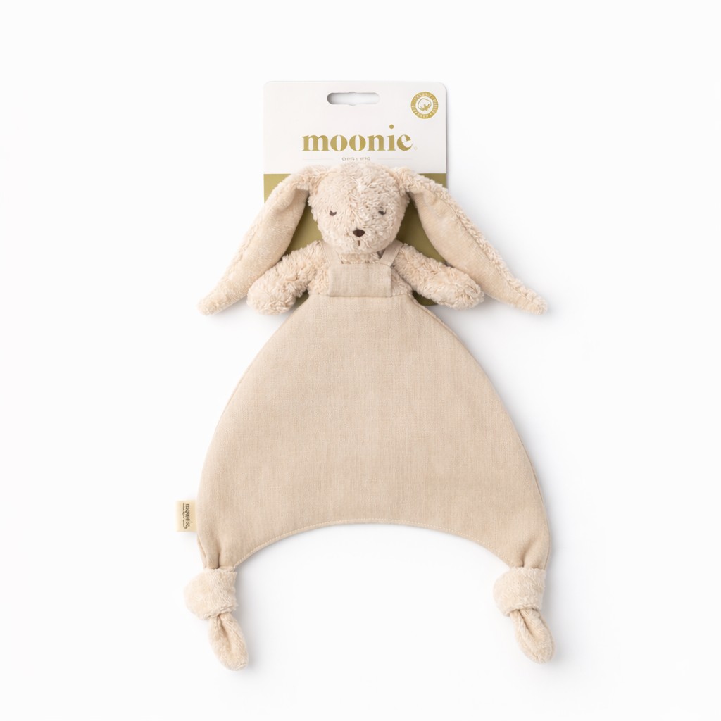 Moonie Knuffel Doudou Bunny Sand 35x25 cm