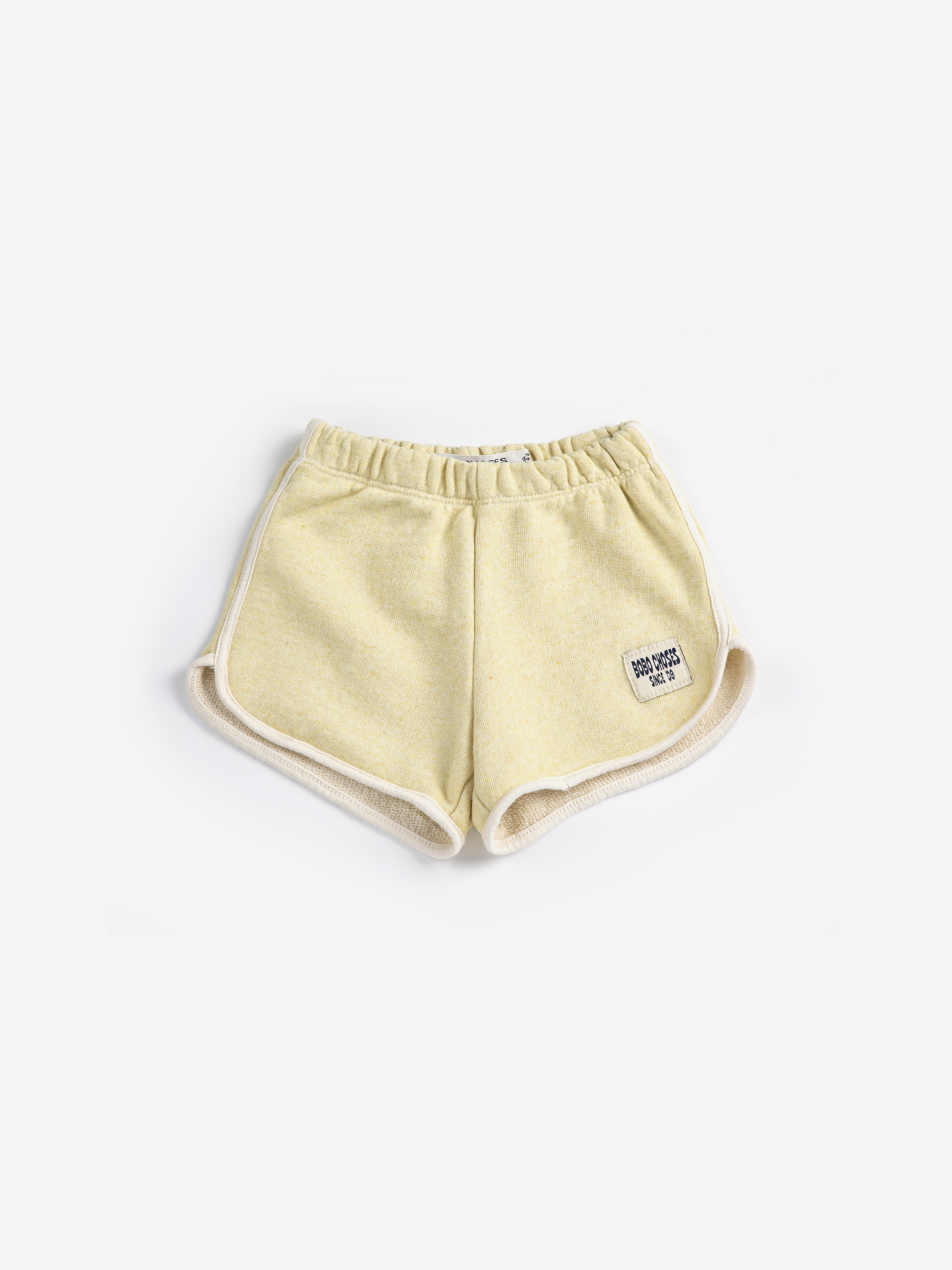 Bobo Choses Baby Short Since 09 Yellow