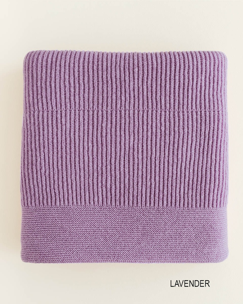 Hvid Deken Gaston Lavender 100x140 cm