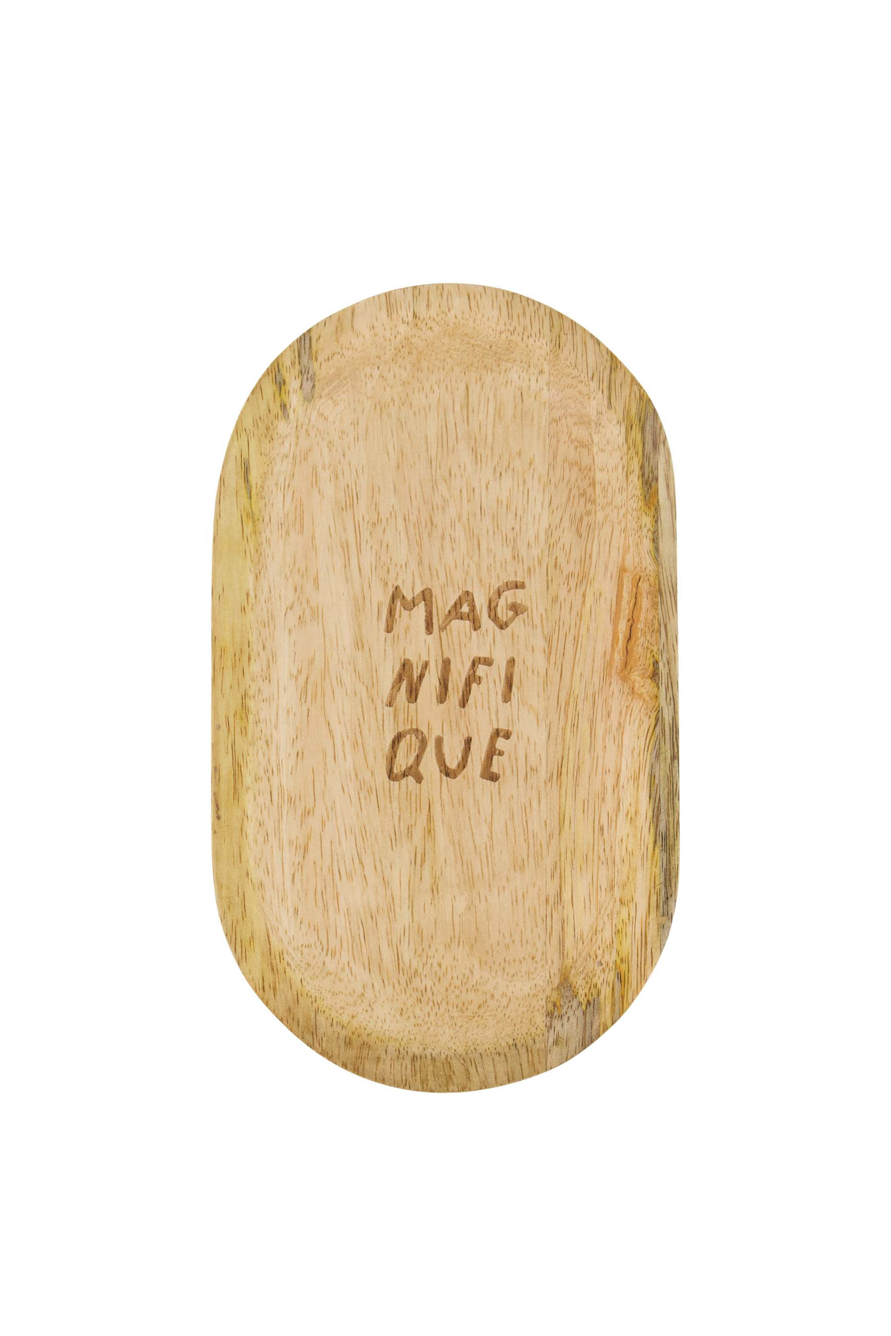 Zusss Serveerplank Magnifique Hout Naturel 20x2x11.5 cm