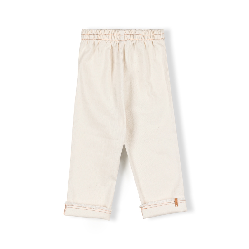 Nixnut Broek Stic Ecru - 8 jaar