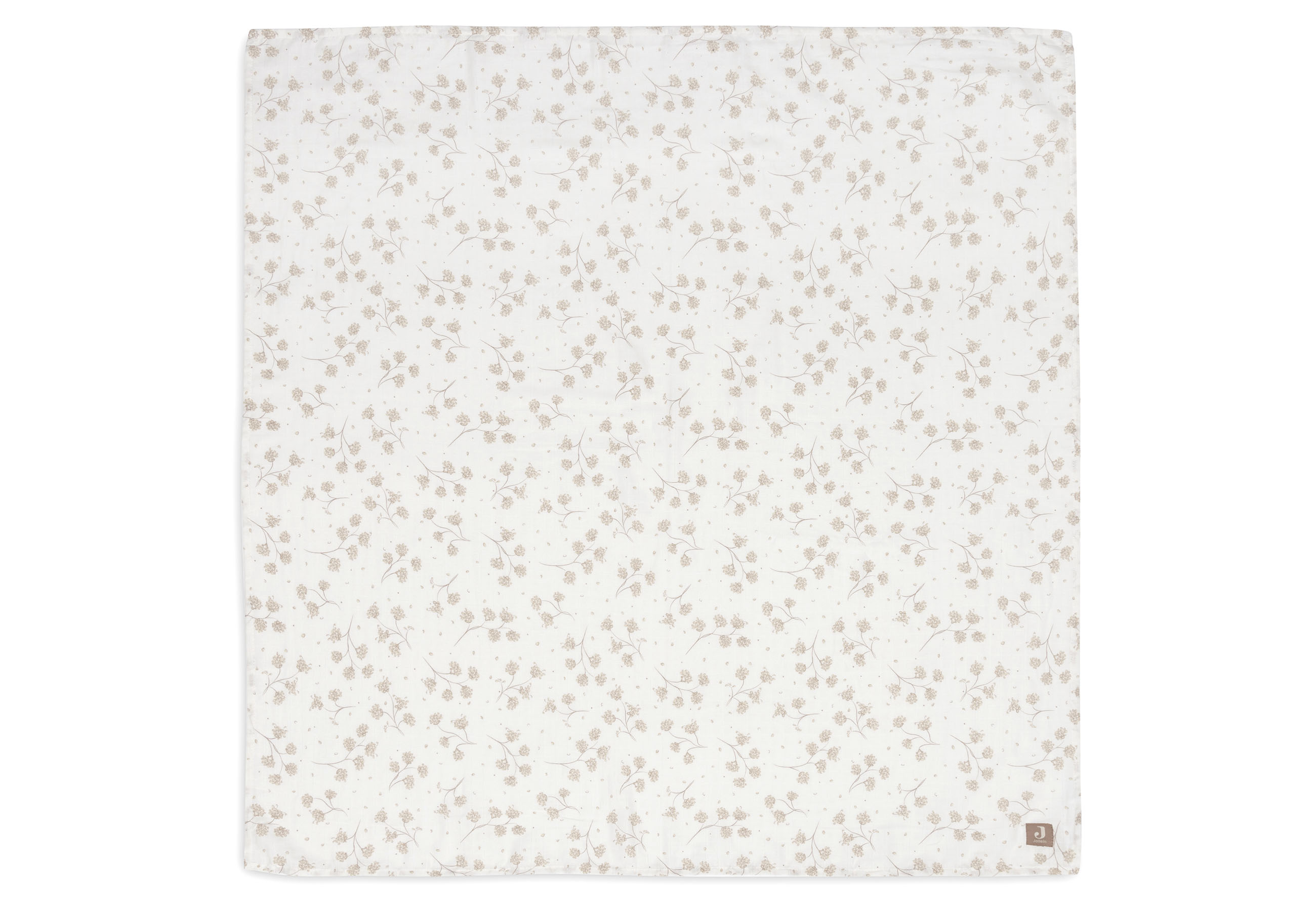 Jollein Tetradoek Large Leafy Dreams 115x115 cm - 2 Stuks