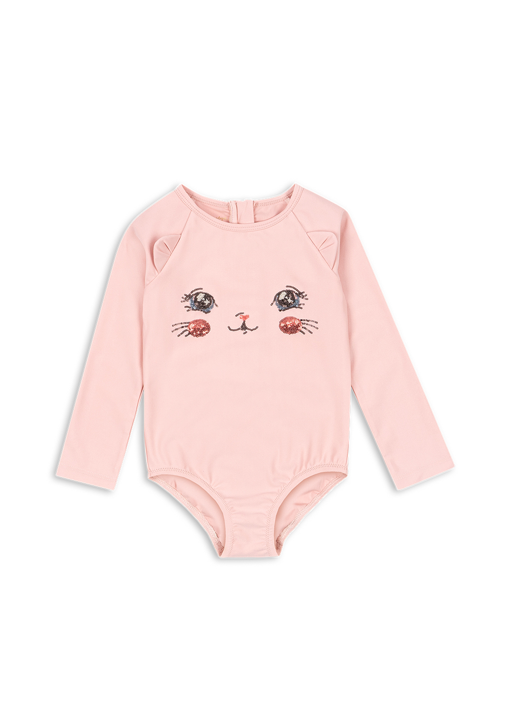 Konges Slojd Kids Badpak Lm Kitty Powder Pink