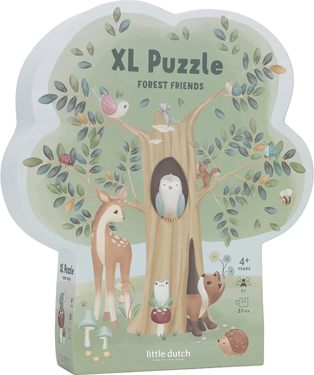 Little Dutch Vloerpuzzel Forest Friends FSC