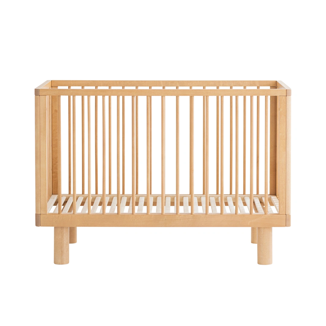 Karl&Fric Bed Nox Cot met Junior Rails Natural Wood 120x60 cm