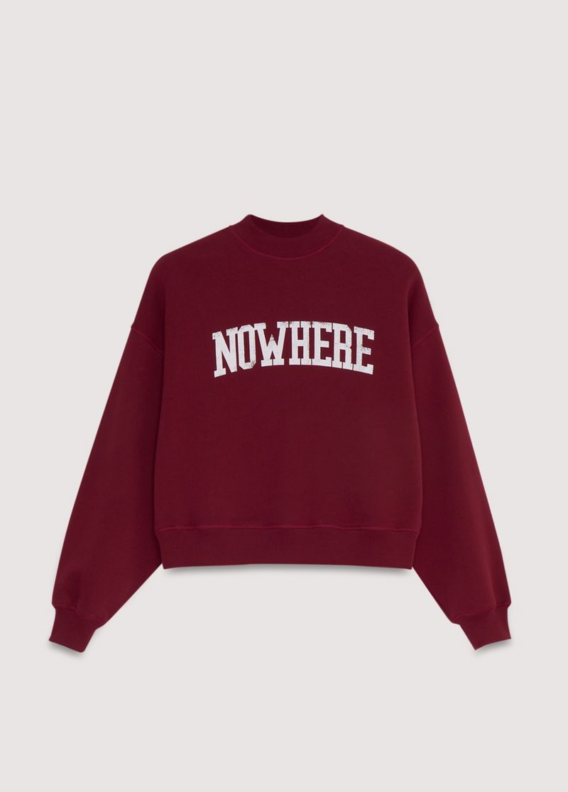 The New Society Sweater Nowhere Plum Dames