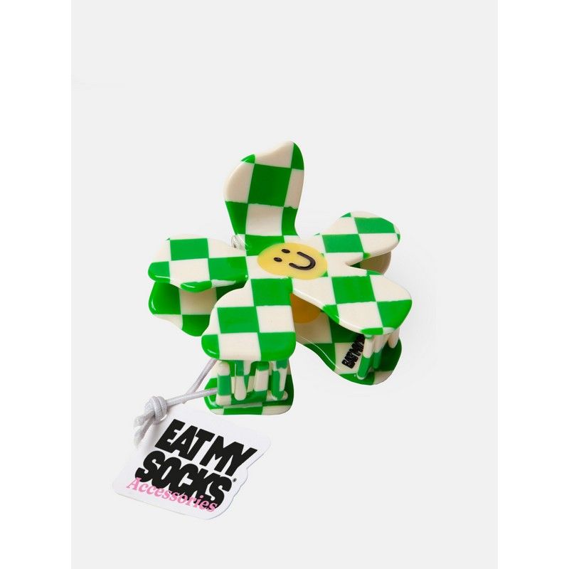 Eat My Socks Haarspeld Madeliefje Groen
