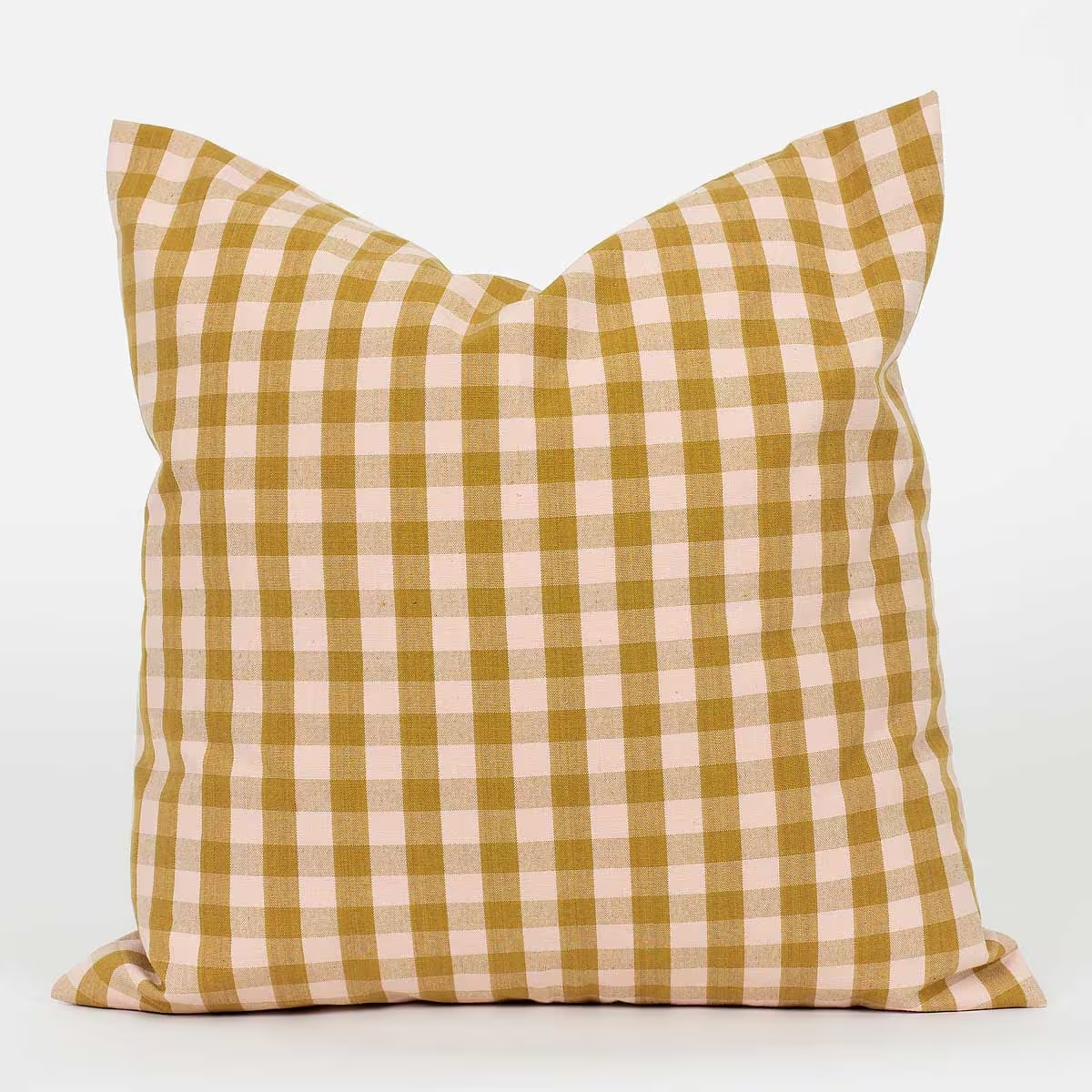 Awoc Kussenhoes Maria Pink-Mustard 40x40 cm 