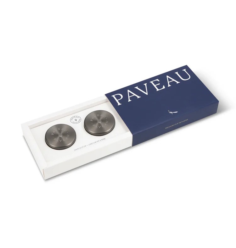 Paveau Dop Chroom set 2 stuks