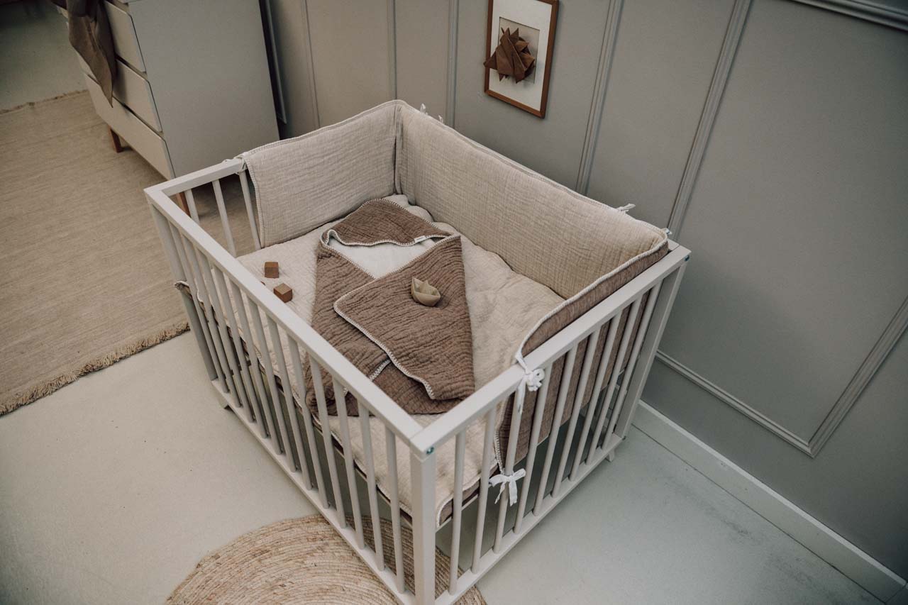 Koeka Parkomtrek Rivoli Warm White-Caffee 180x30 cm