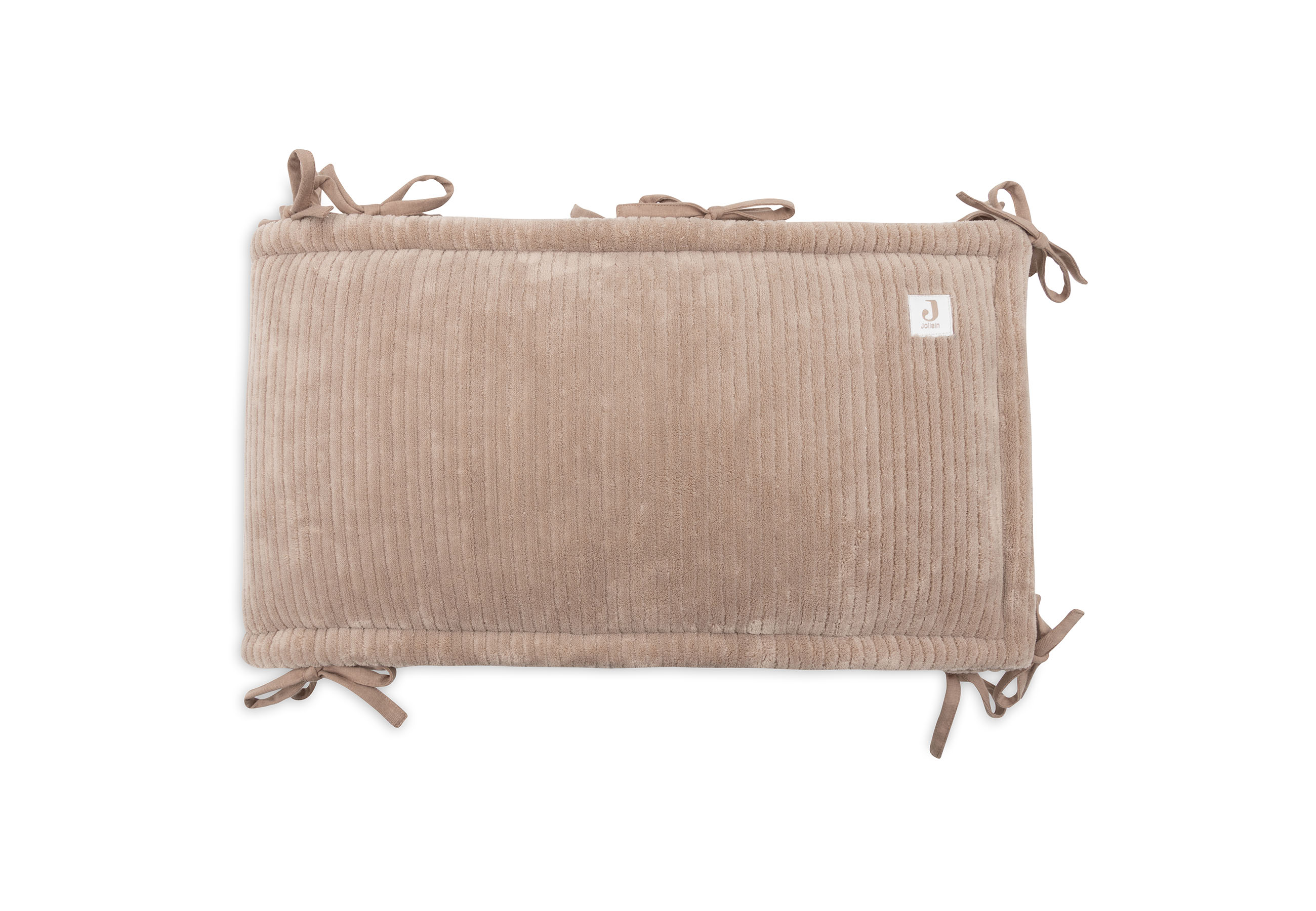 Jollein Parkomtrek Cloudy Rib-Milky Coffee 180x30 cm