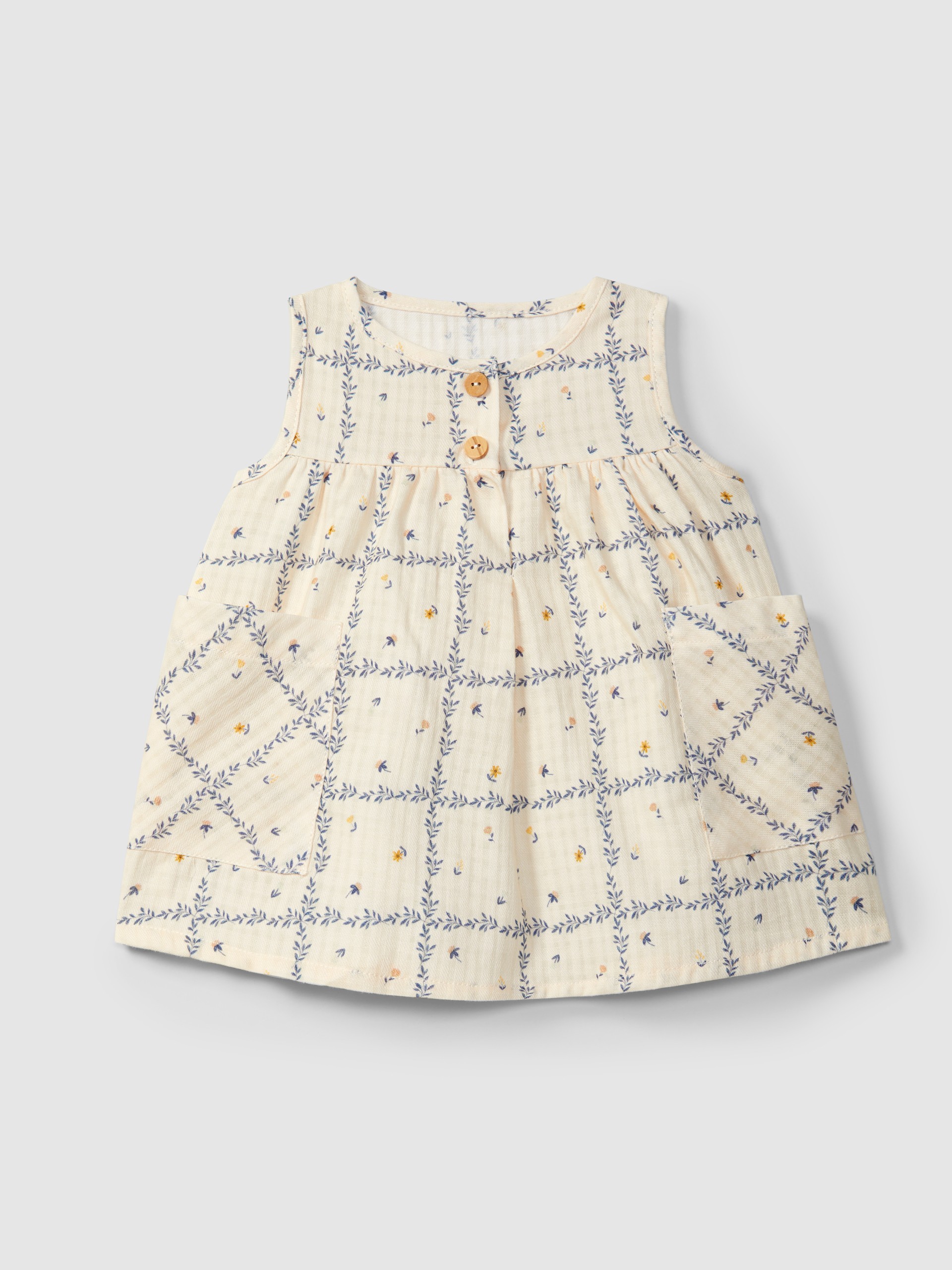 Snug Baby Kleed Indigo