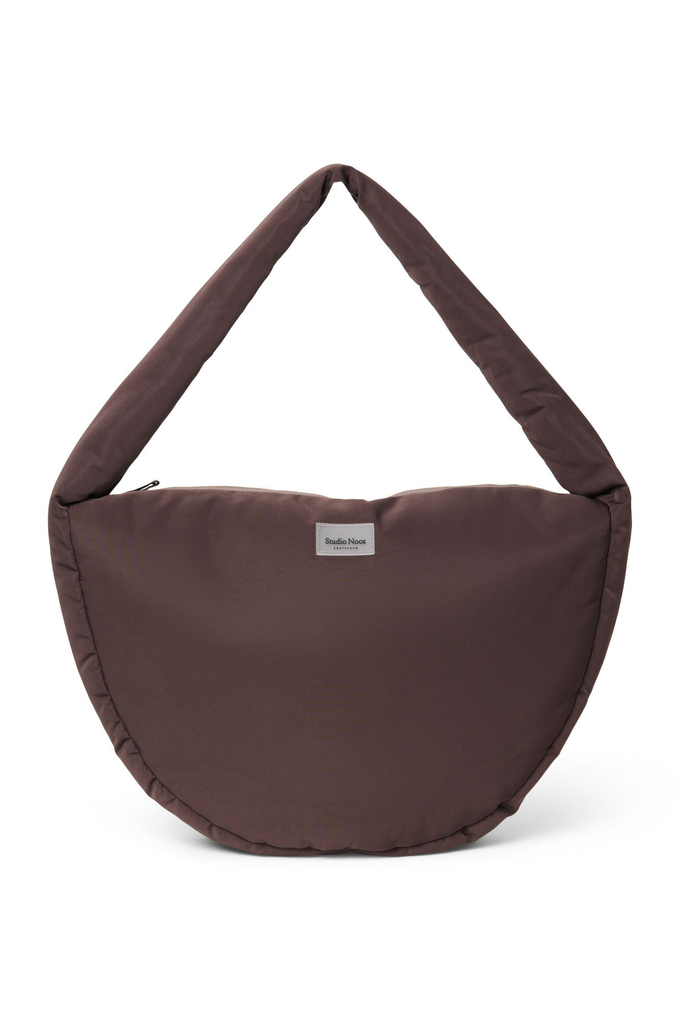 Studio Noos Tas Crossbody Puffy Brown 39x20x11 cm