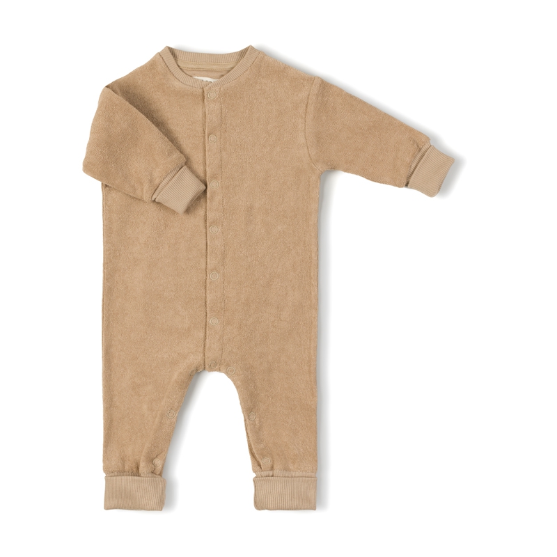Nixnut Onesie Snap Biscuit - 0 maand