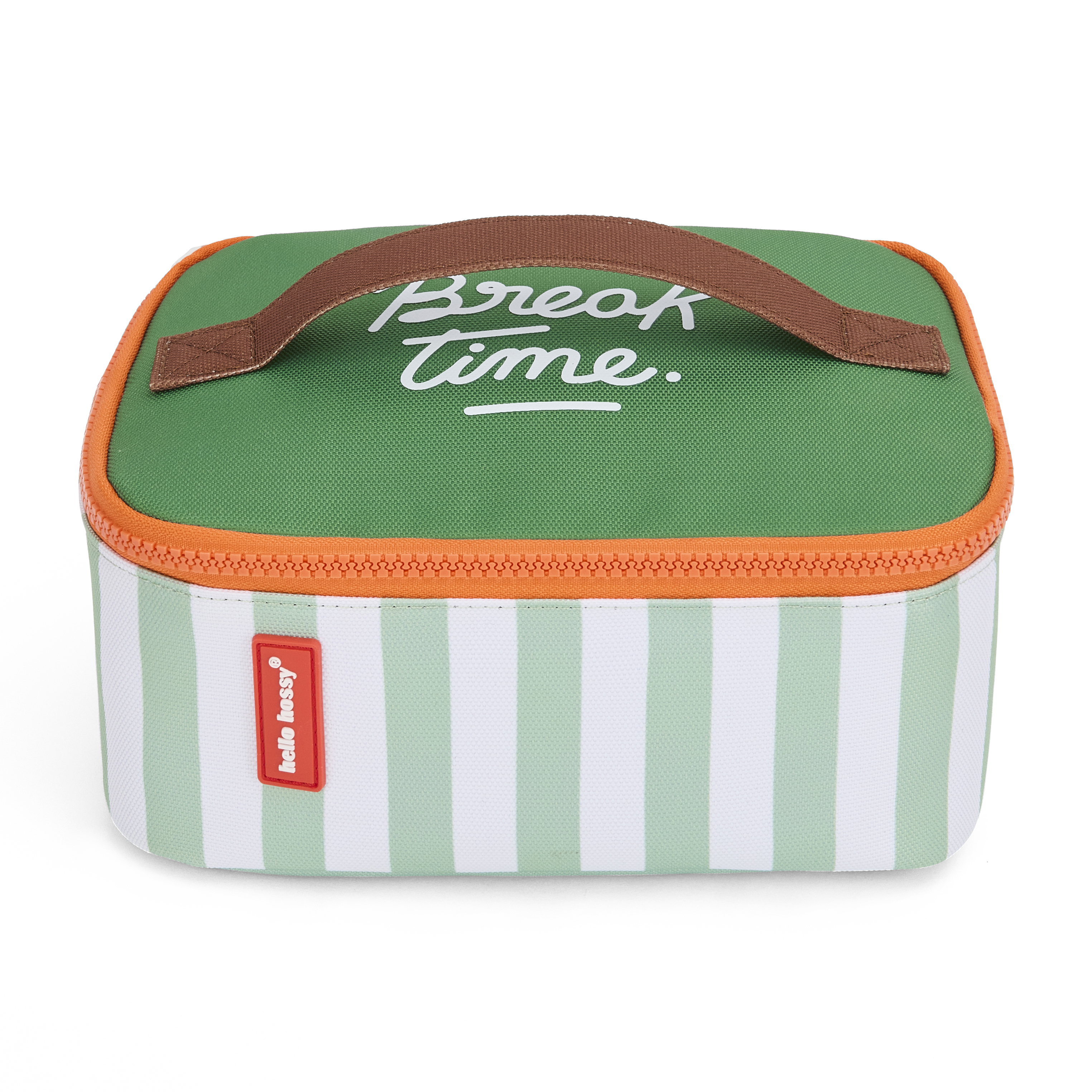 Hello Hossy Lunchtas Green Stripes