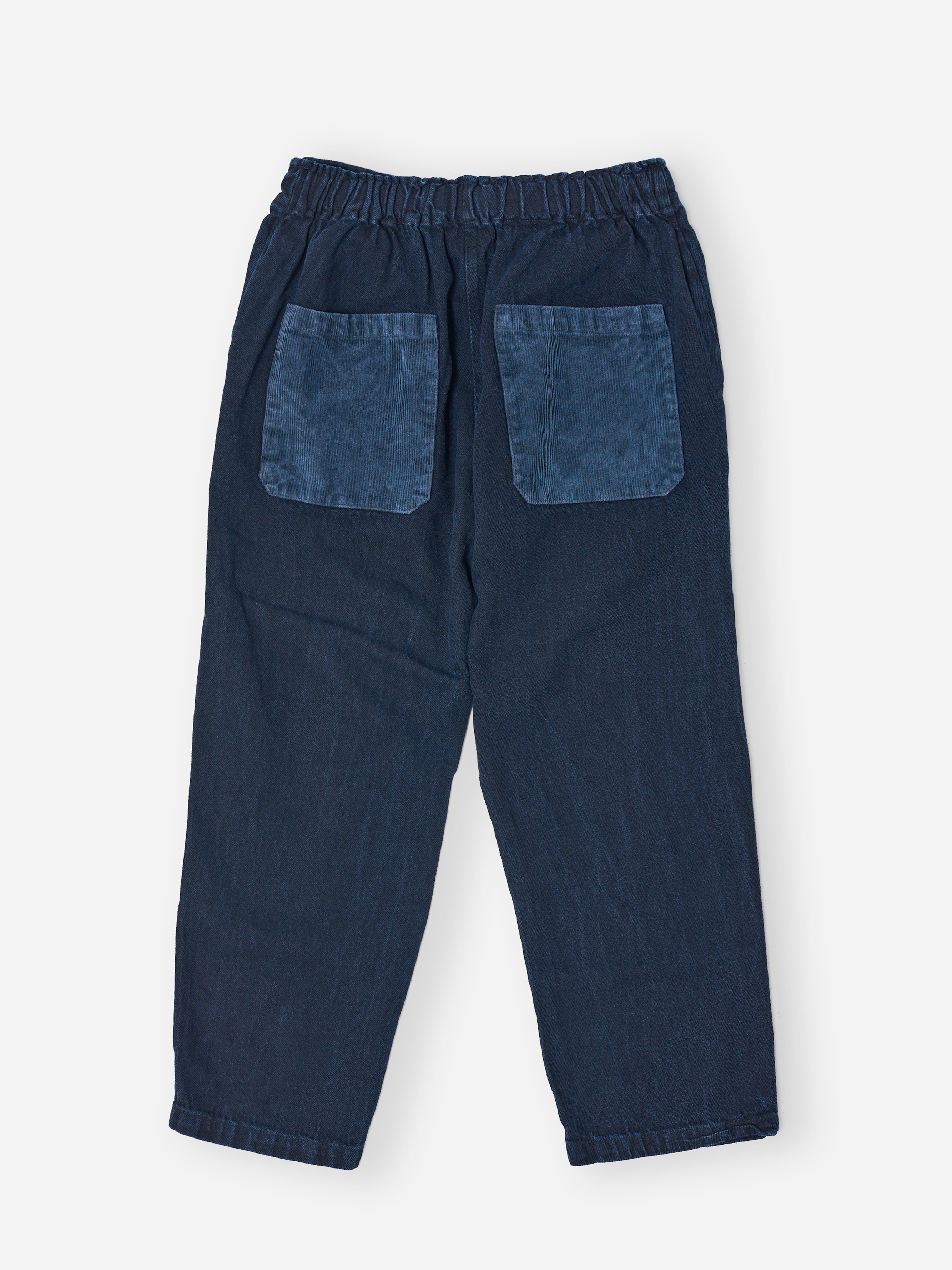 Bobo Choses Kids Broek Denim Midnight Blue