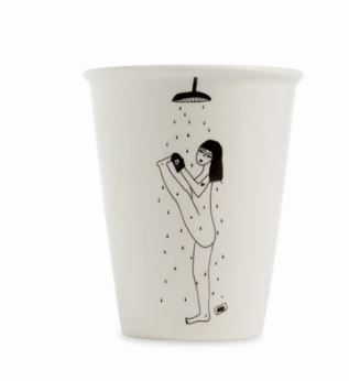 HelenB Beker Yoga In The Shower