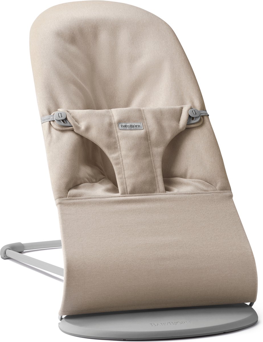 BabyBjorn Relax Geweven Lichtbeige Melange