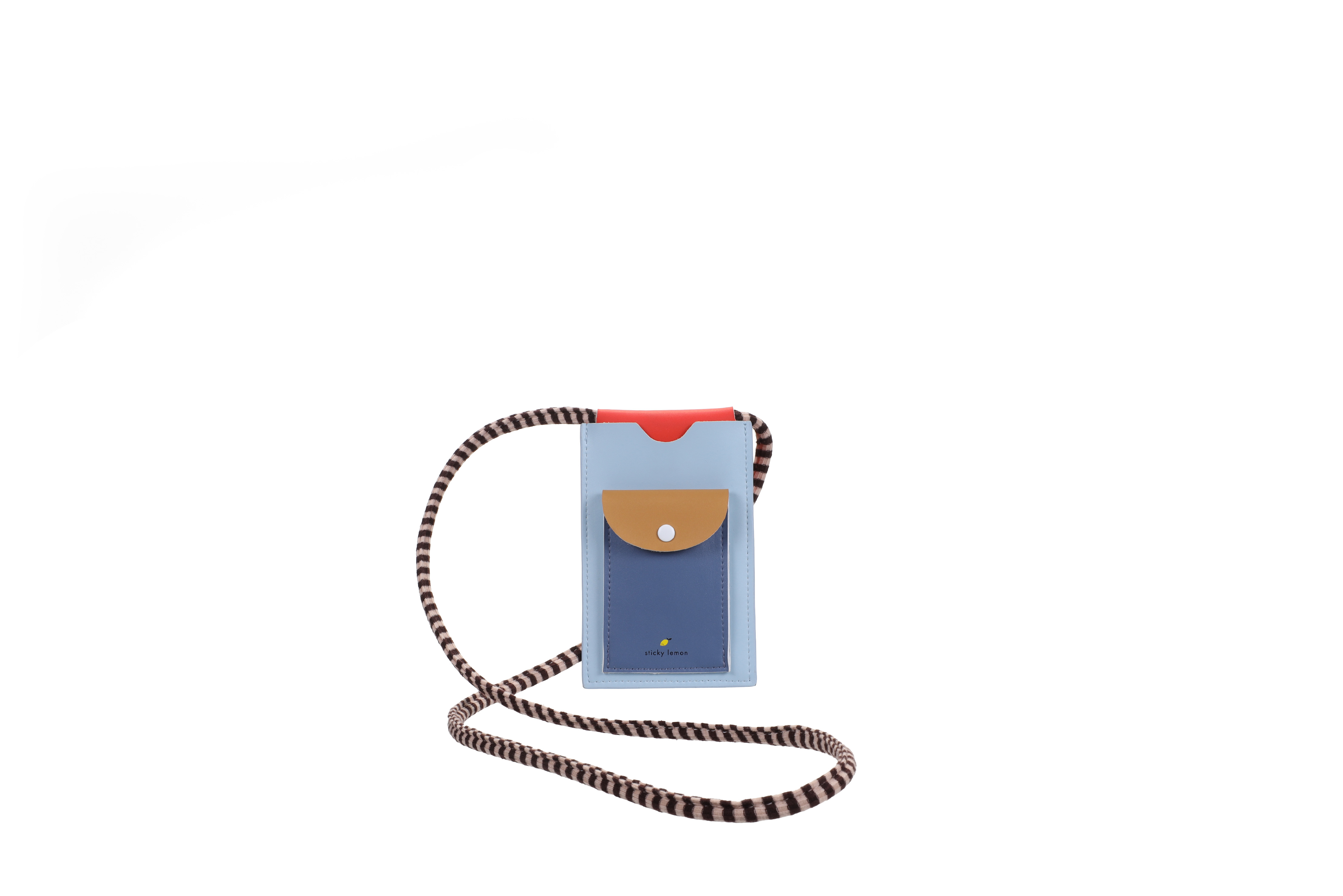 Sticky Lemon Telefoontasje Wonders Zissou Blue - Blue Whale  9x15.5 cm