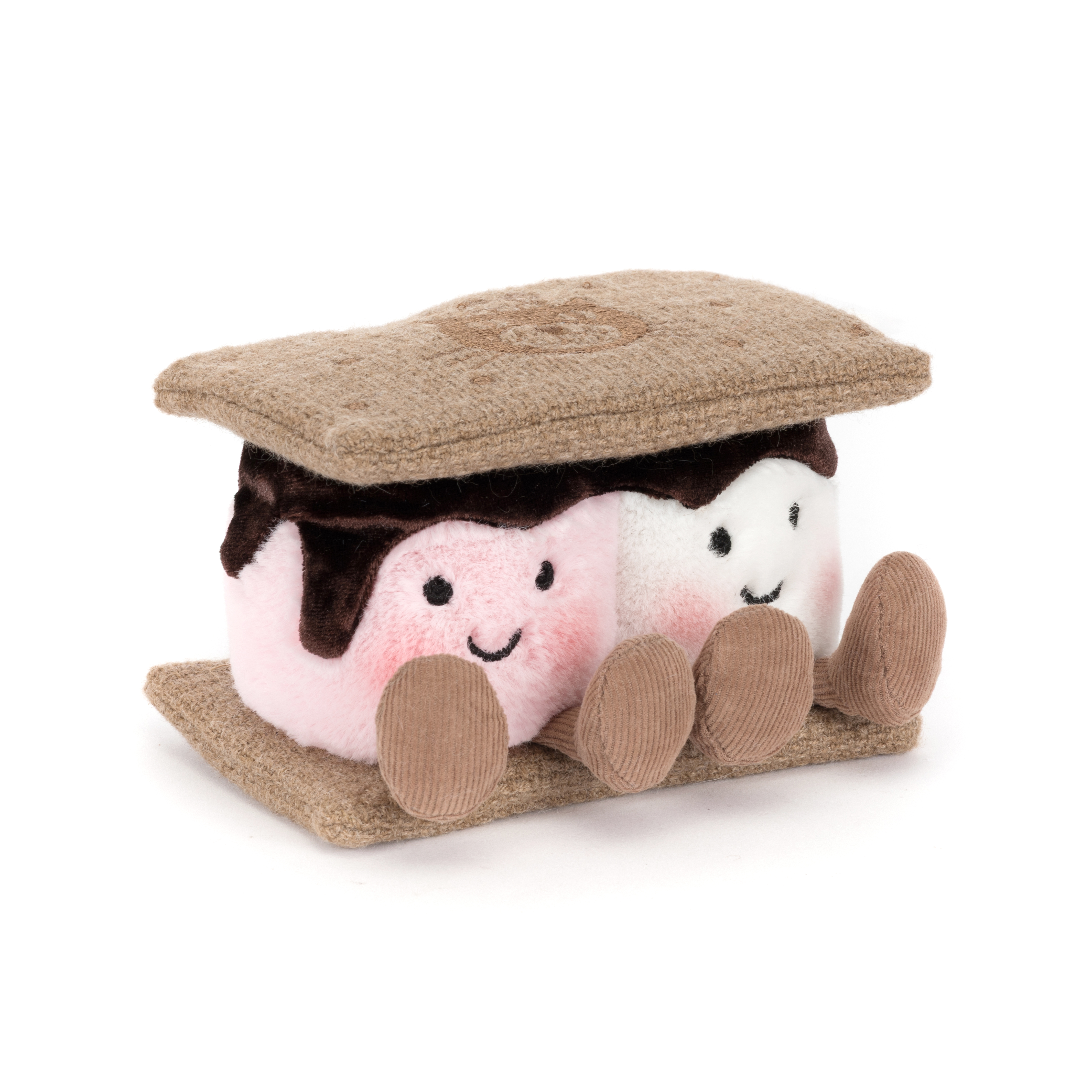 Jellycat Knuffel Amuseables Smores 12x7x7 cm
