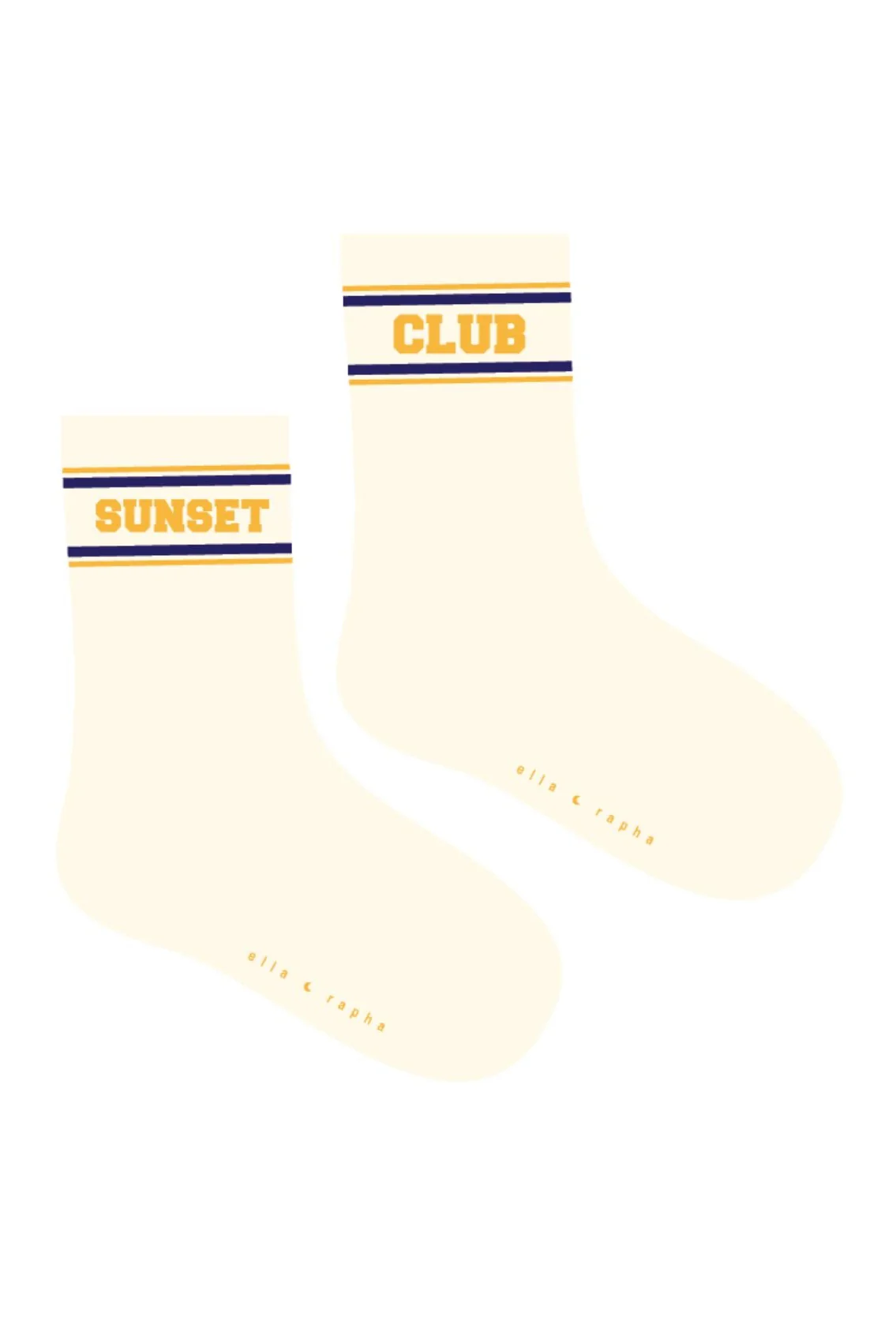 Elle and Rapha Adult Sokken Sunset Club maat 37-41
